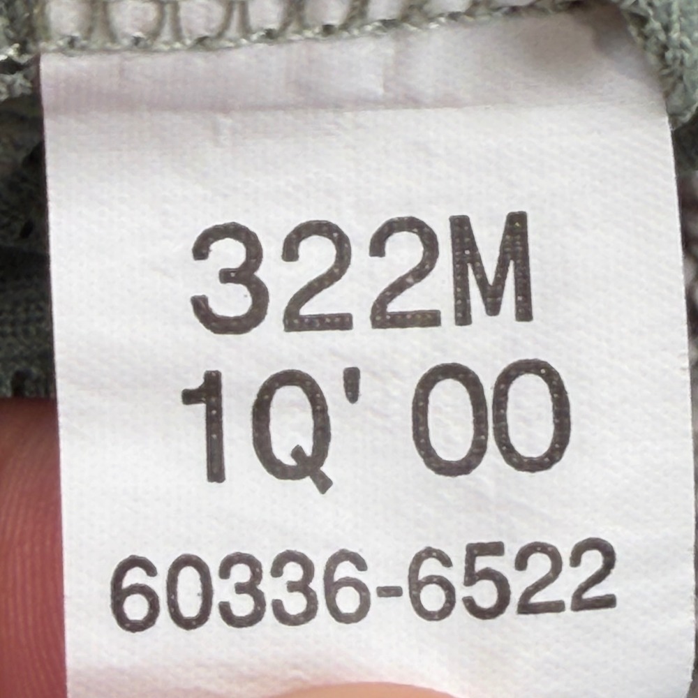 SilverTab Levi Strauss T-Shirt Mens L Green Mesh Sleeve Pocket Vintage‎ Y2K 322M - Picture 3 of 8